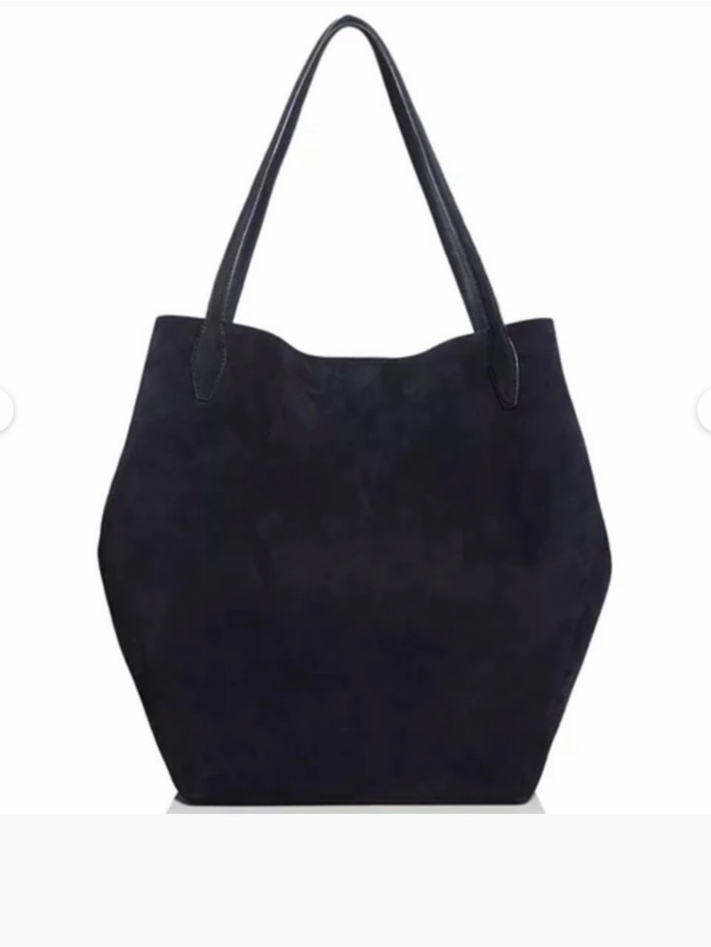 Madewell suede shopper tote